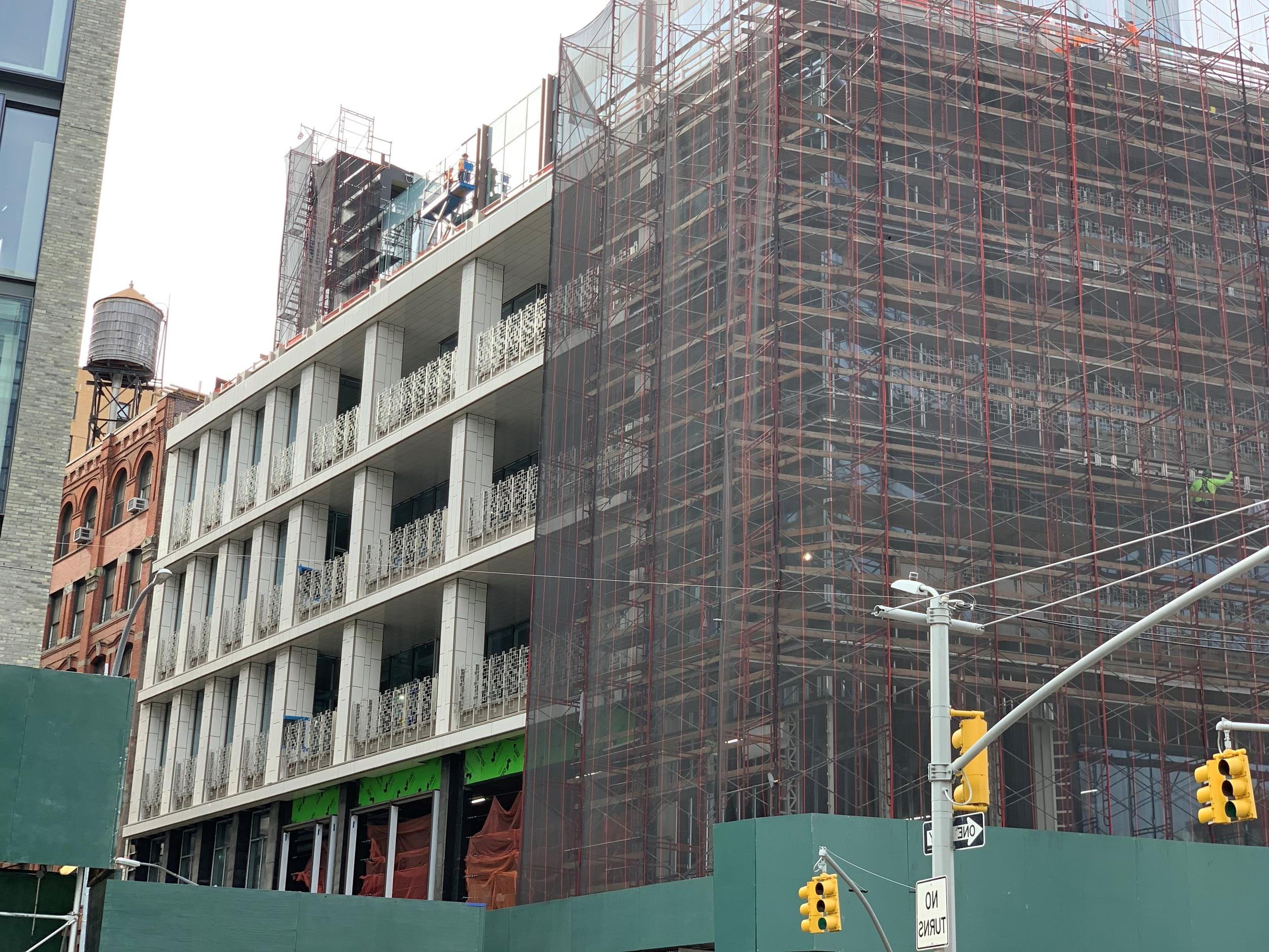  Project Milestone: 300 Lafayette Scaffolding Removal Reveal 365体育平台 